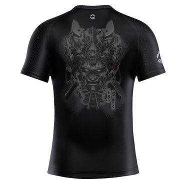 GroundGame Samurai Shadow RASHGUARD-BLACK